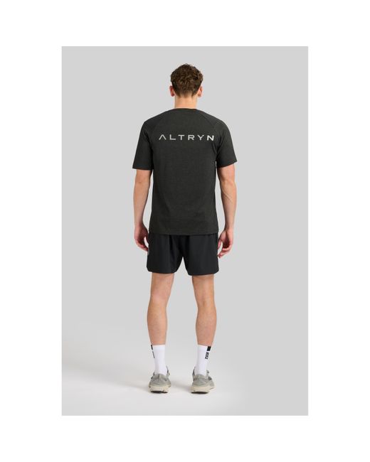 ALTRYN White Rydal Training Space Dye T-Shirt for men