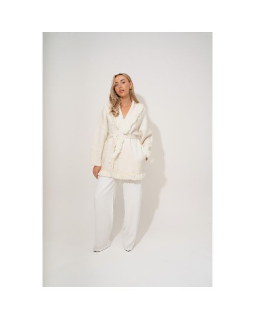 Odd Muse White Cardigan