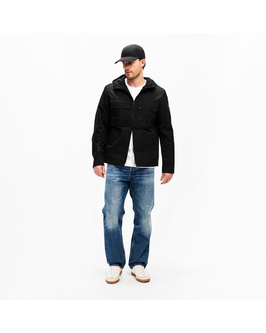 Belstaff Black Stride Hdos Overshirt for men