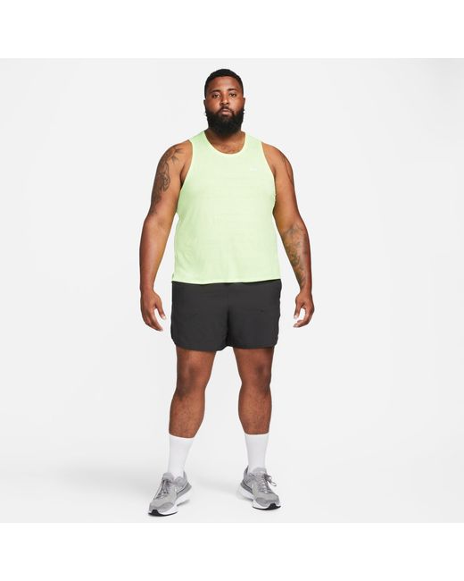 Nike Black Stride 7In Short for men