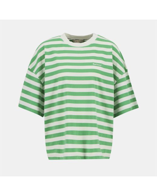 Barbour Green Abby Top
