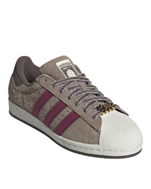 Adidas Originals Brown Tmnt Shelltoe for men