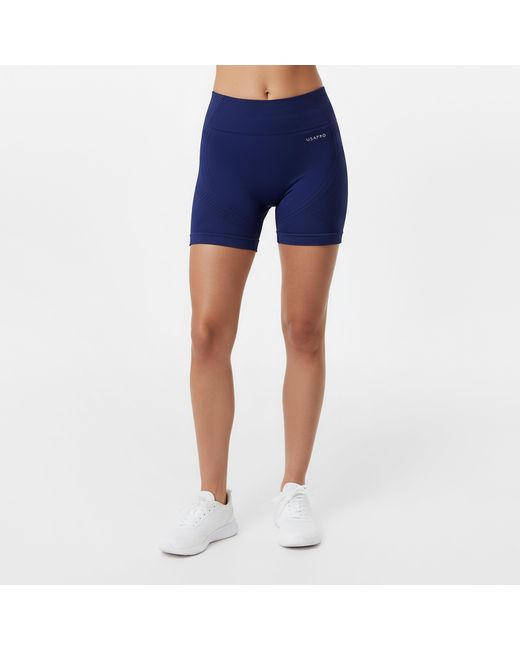 Usa Pro Blue Usap Seamless 3 Inch Shorts