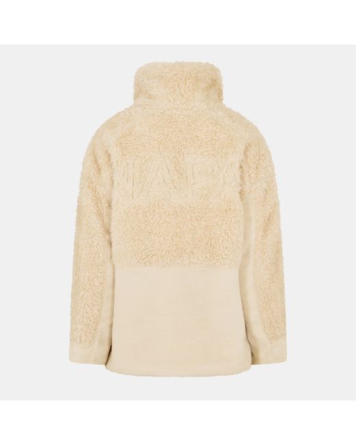 Napapijri Natural Napa Falkner Soft Textured Teddy Coat