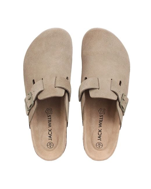 Jack Wills Natural Jw Mule Sandals