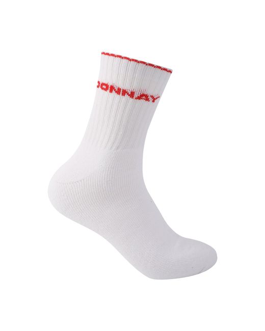 Donnay White 10 Pack Quarter Socks Plus Size 12