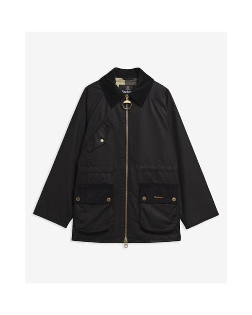 Barbour Black B.Li Treeton Wax Ld64