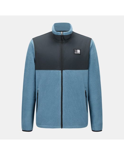 Karrimor Blue Basecamp Fleece for men