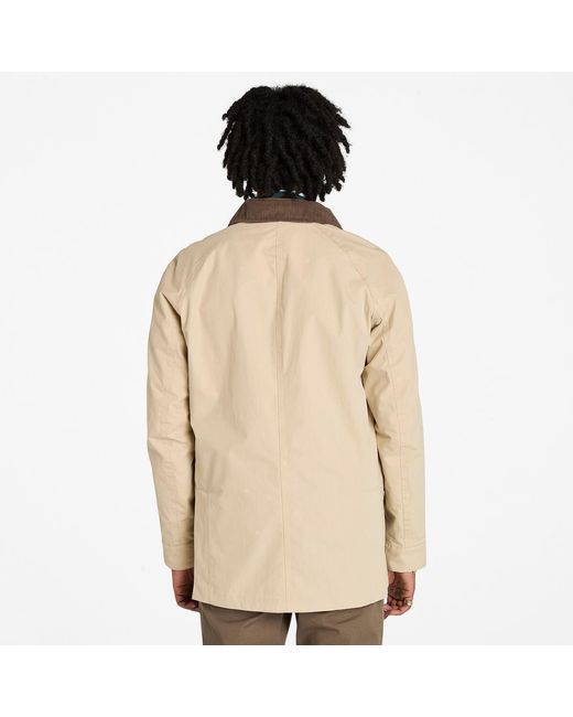 Timberland Natural Timb Cotton Structured Fit Barn Jacket for men