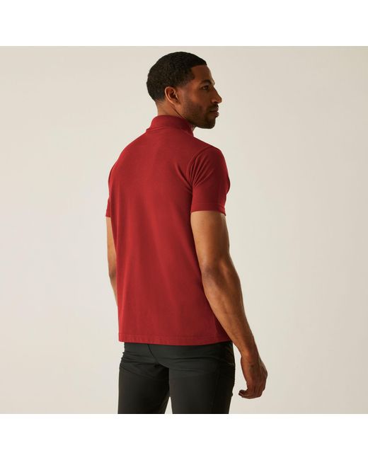 Regatta Red Pro 50/50 Pique Polo for men