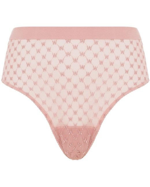 Wolford Pink Modern Brief