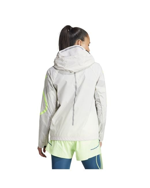 Adidas Gray Performance Running Jacket