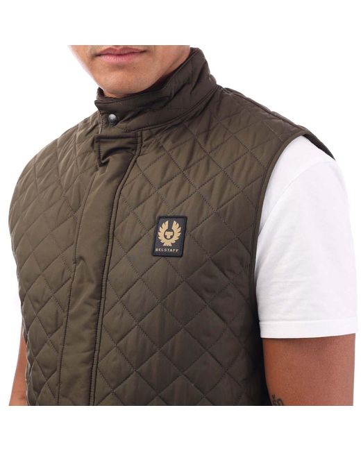 Belstaff Brown Icon Gilet for men