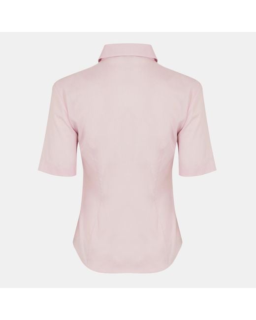 Boss Pink Bashinea Long Sleeve Long Blouse