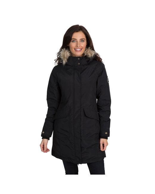DLX Black Bettany Waterproof Down Jacket