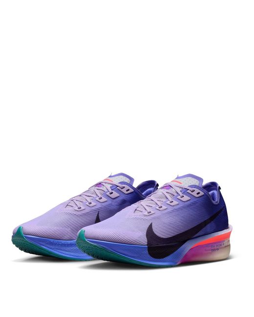 Nike Purple Vaporfly 4 Road Running Shoes