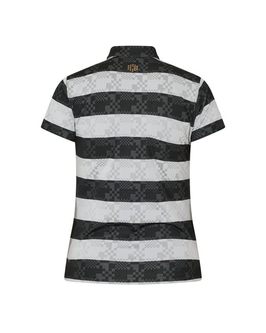 PUMA Black (9) Golf Ss Border Polo