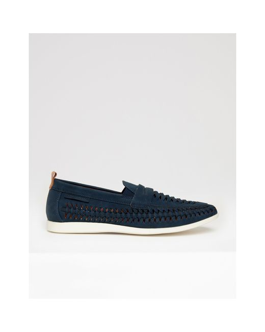 Threadbare Blue Aaron Loafer for men