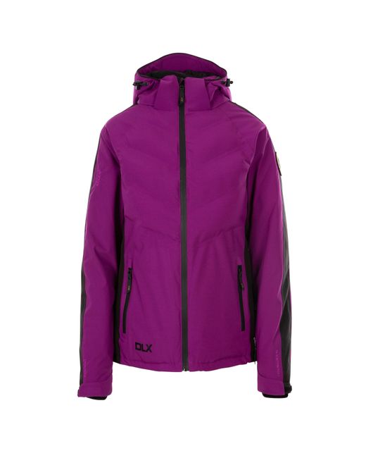 DLX Purple Gabriella Waterproof And Breathable Tailored Fit Ski Jacket