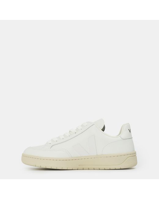Veja White V Leather Court Trainers