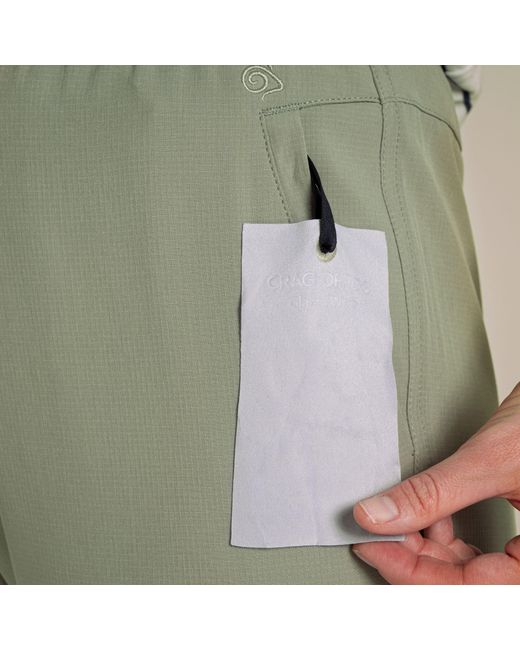 Craghoppers Green Nosilife Lola Quick-Drying Trousers