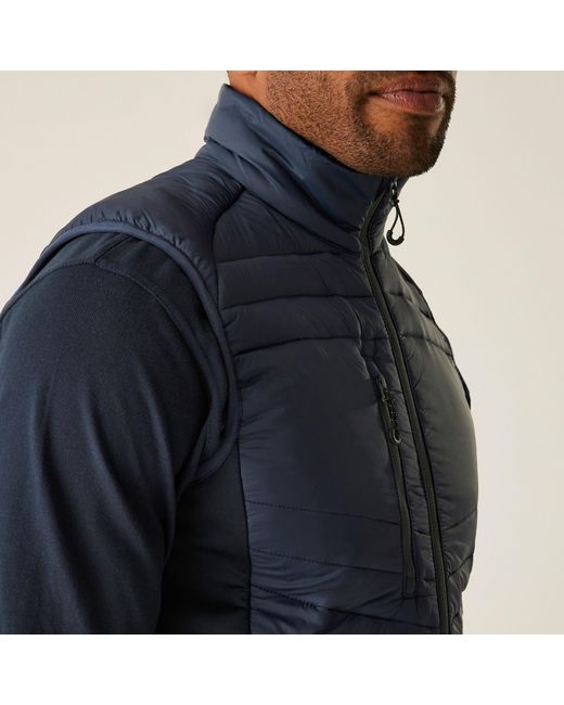 Regatta Blue Navigate Hybrid Bodywarmer for men
