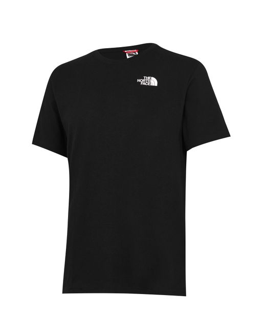 The North Face Black Short Sleeve Box Tee for men