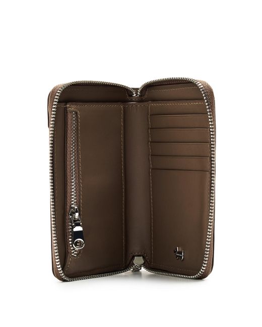 Radley Brown Pockets Medium Ziparound Purse