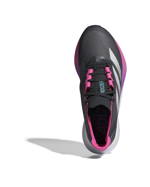 Adidas Blue Adizero Boston 12 Road Running Shoes