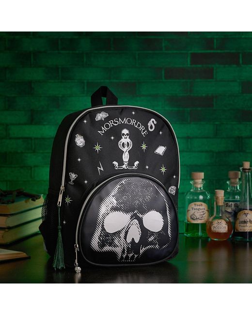 Harry Potter Green Dark Arts Backpack Morsmorde