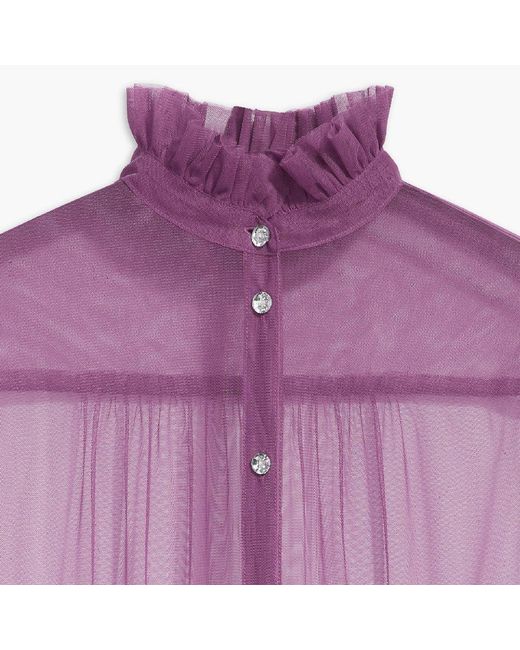 Levi's Purple Levi's Radical Mock Neck Sleeveless Midi Dress
