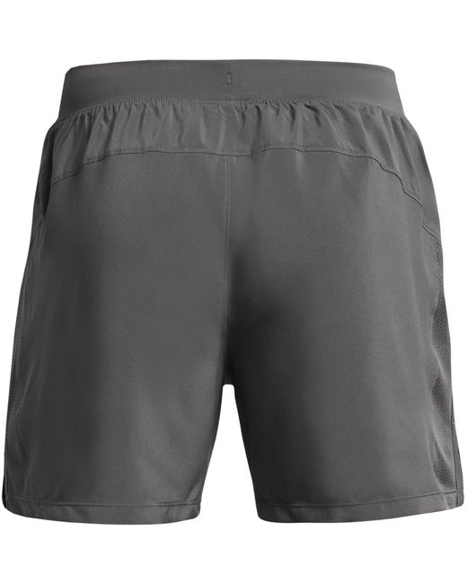 Under Armour Gray Ua Launch 5In Shorts for men