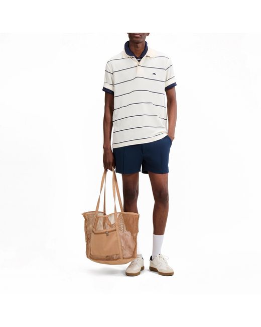 Ellesse White Short Sleeve Polo Shirt for men