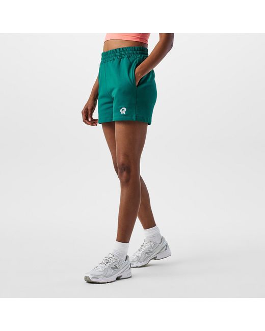 Red Run Green Shorts