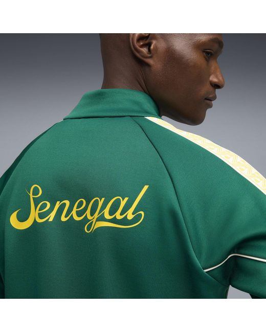 PUMA Green Senegal Tracksuit Top World Cup 2026 for men