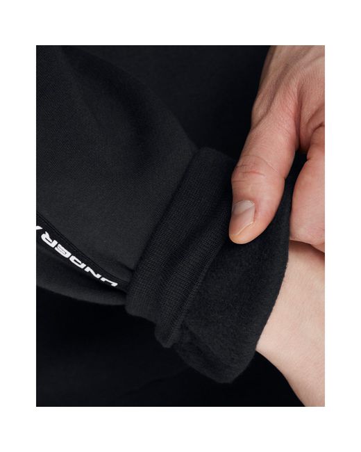 Under Armour Blue Icon Fleece Taping Sweatshirt for men