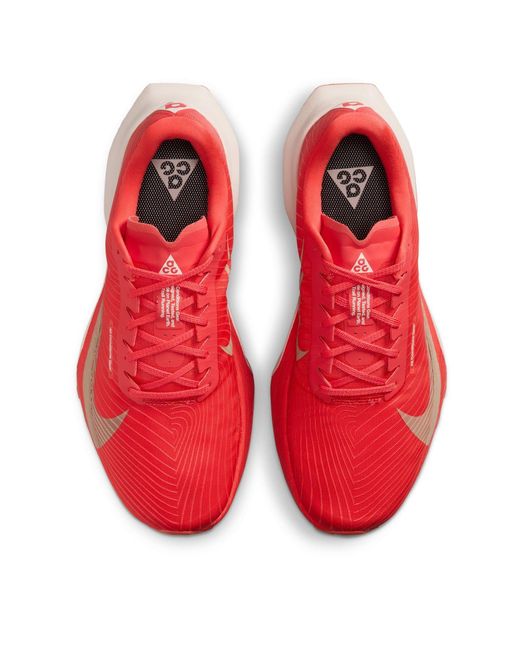 Nike Red Acg Ultrafly 2 Trail Running Shoes for men