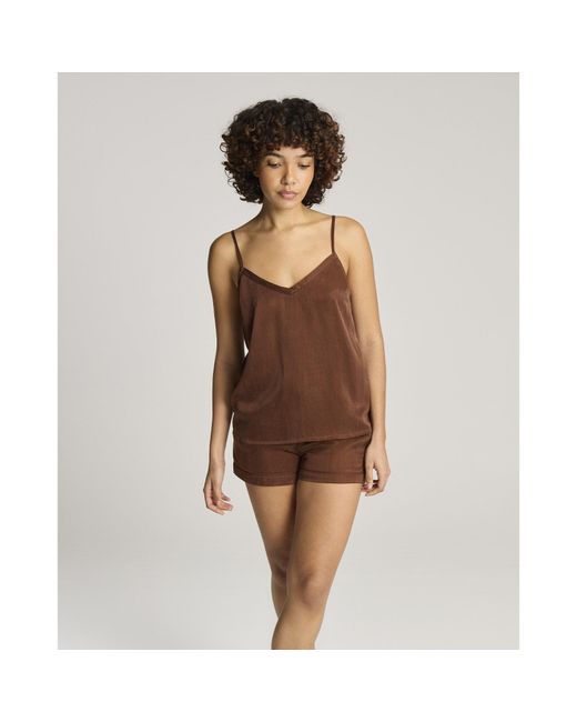 Nudea Brown Eco-Luxe Strappy Cami