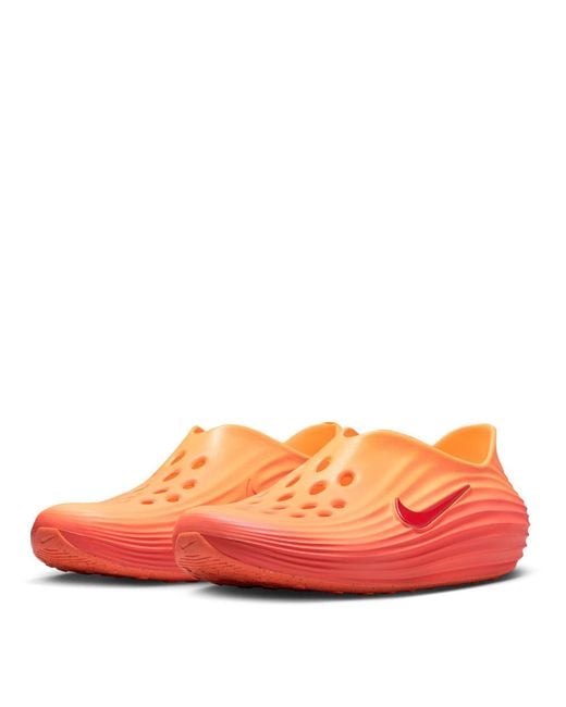Nike Orange Clogs for men