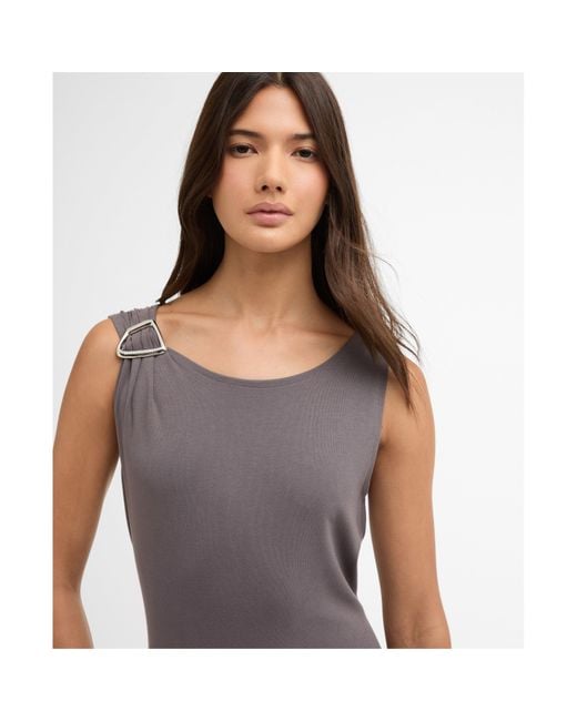 Barbour Gray Bodycon Dress