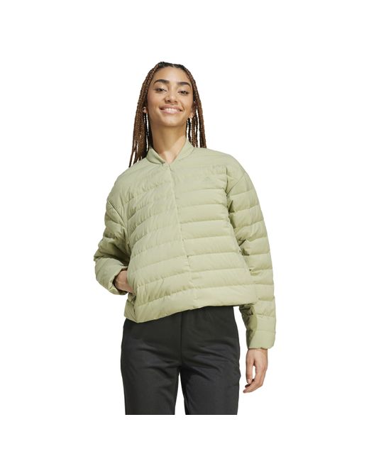 Adidas Green Helionic Down Jacket