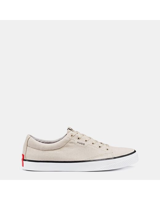 HUGO White Dyer Tennis Shoes for men