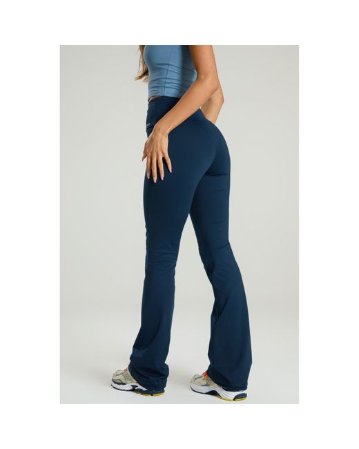 Red Run Blue Flared Legging