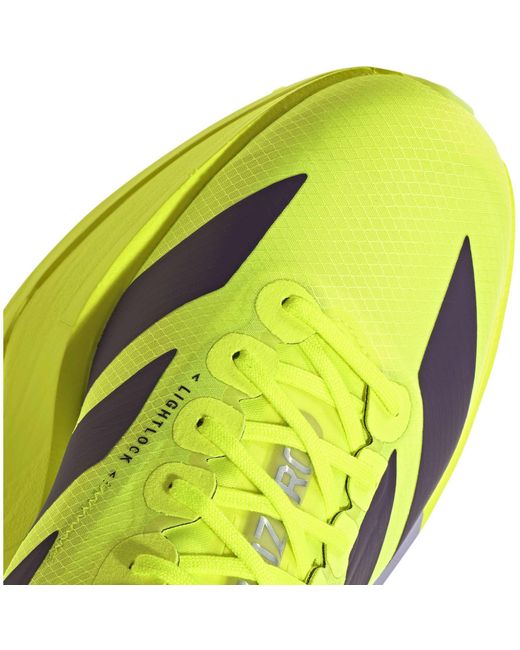 Adidas Yellow Adizero Adios Pro 4 Shoes for men