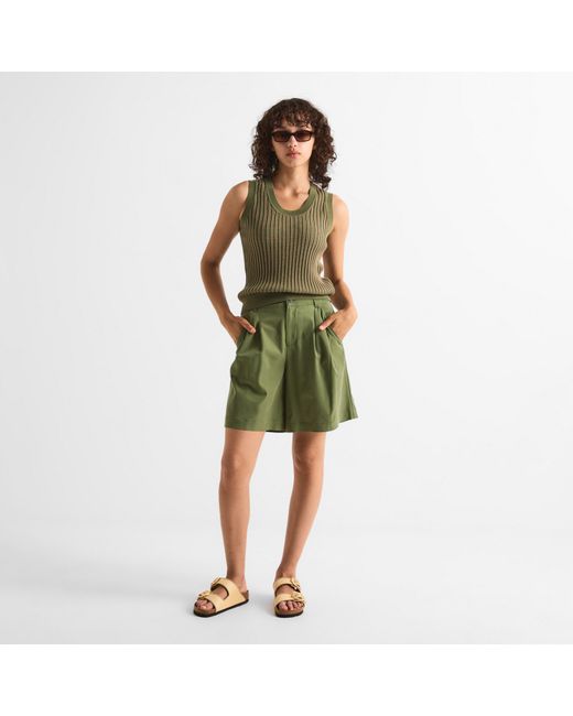 Varley Green Chino Shorts