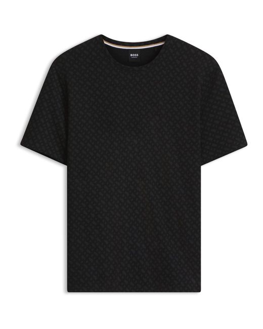 Boss Black Bw Waff Aop Tee Sn64 for men