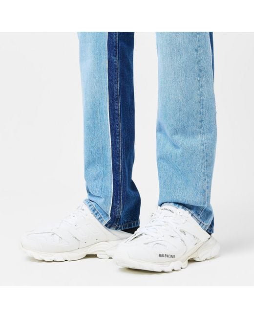 Balenciaga White Trainer Mules for men