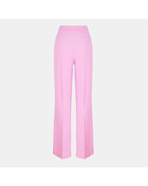 Boss Pink Tacilana Wide Leg Trousers