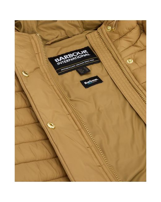 Barbour Natural Longline Jada Puffer Jacket