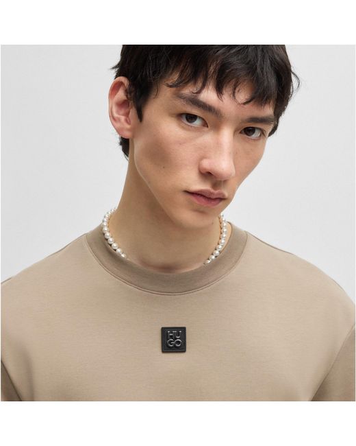 HUGO Natural Dalile T-shirt for men